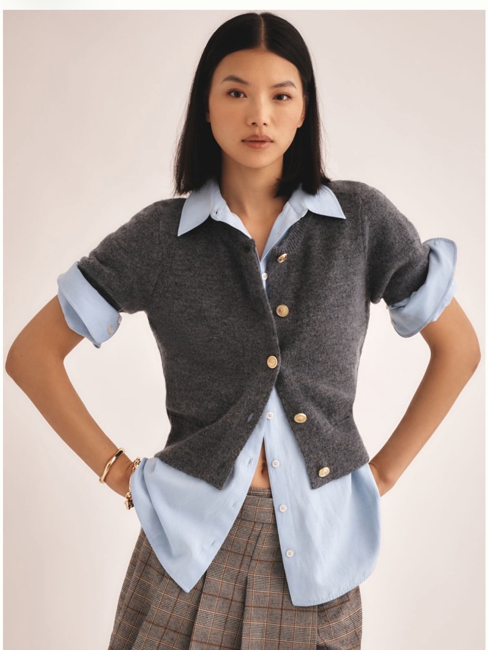 Maeve by anthropologie short sleeve cardigan sweater